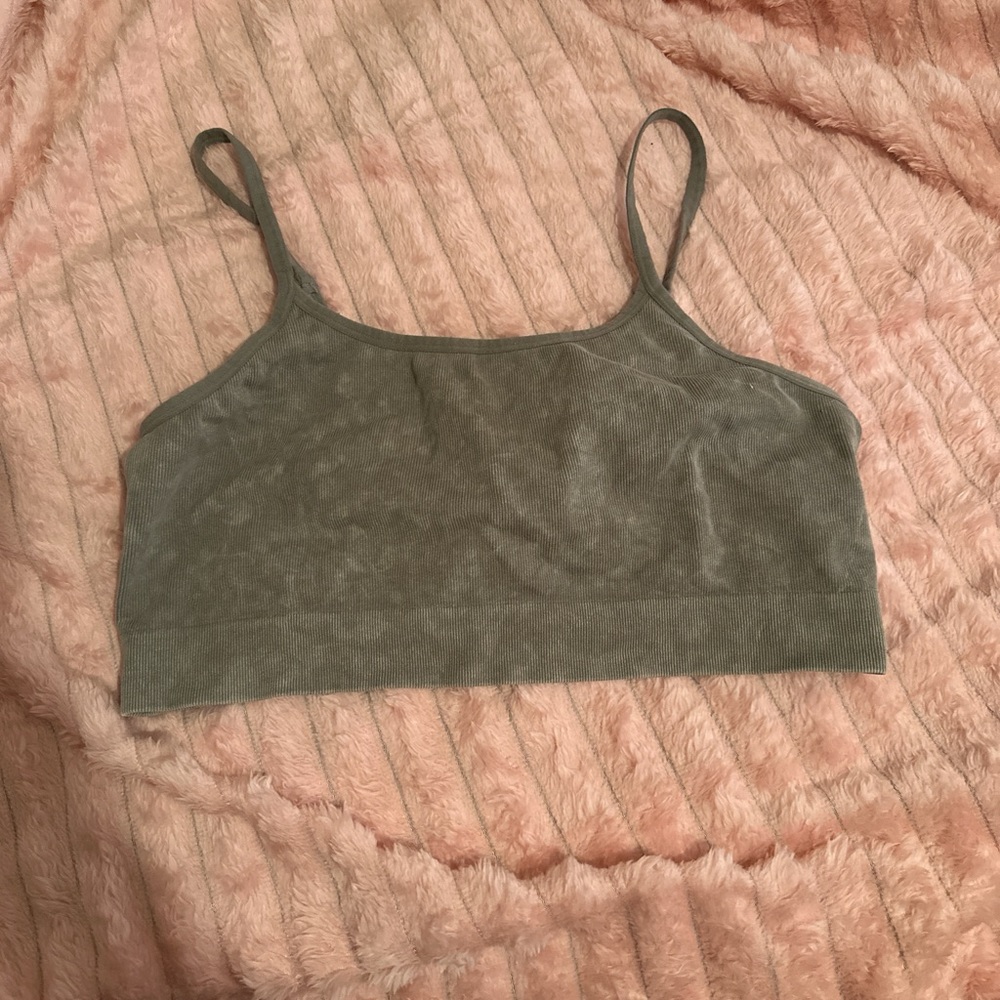 H&M Olive Green Camisole Top
